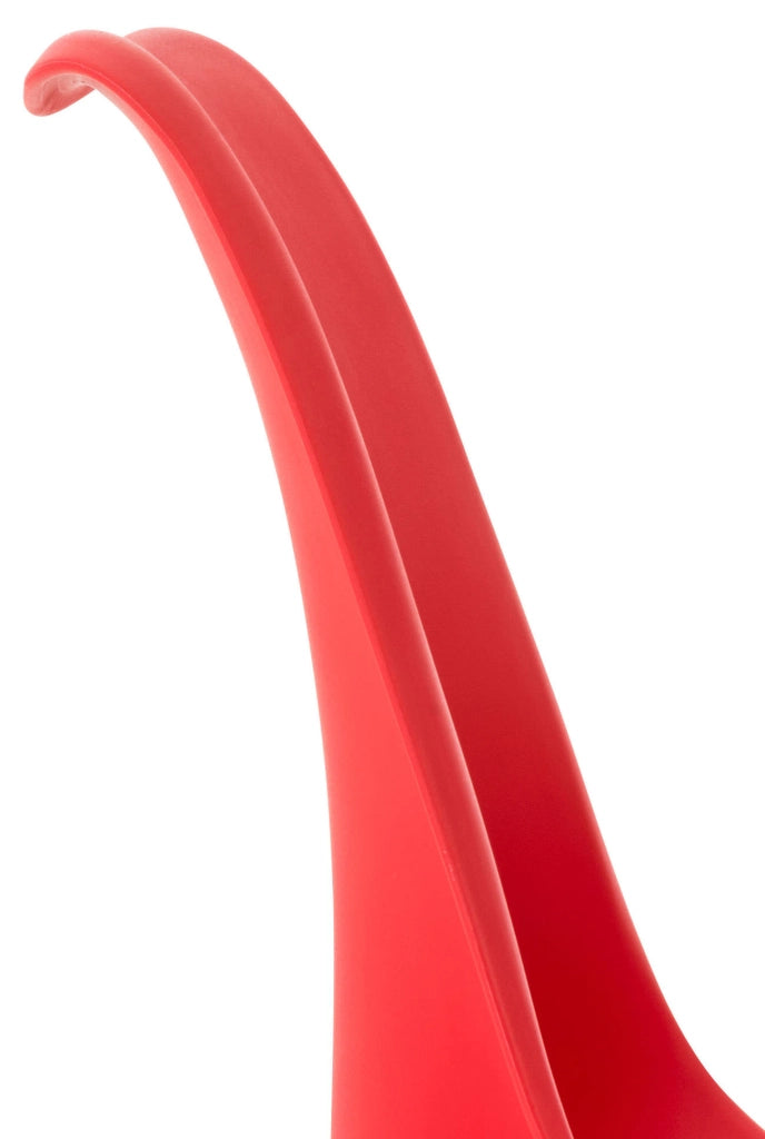 Sedia Pranzo Linares rosso,Plastica