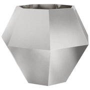 Fioriera | Cassetta per fiori | Vaso Argento 100 x 100 x 80 cm Acciaio inossidabile