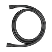 Flessibile doccia standard nero opaco cm 175