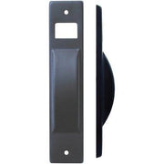 PLACCA AVVOLGITORE A SEMINCASSO - ACCIAIO VERNICIATA NERA MM 40X195- 5 pezzi