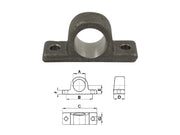 Supporti per cilindri telescopici Cermag acciaio stampato UNI Fe.50 - 60742