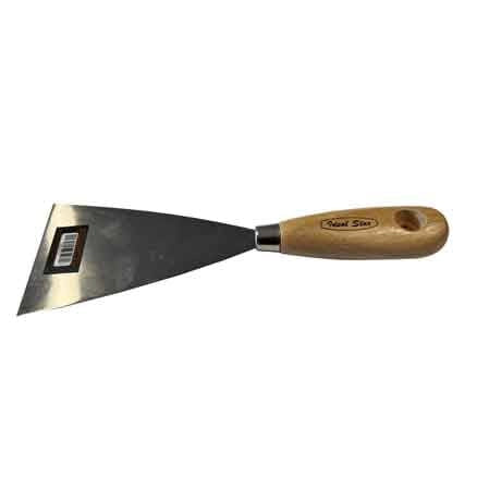 SPATOLA MANICO LEGNO IDEAL STAR 60 mm - IDEAL STAR