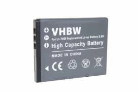 Batteria fotocamera per Olympus Li-70B 3.6V 650mAh