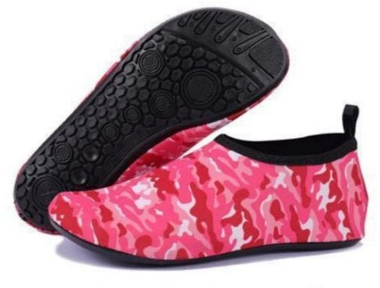 Strisce di gomma per piedi con suole spesse - misura S/(34-35) - altezza 20-21 cm - scarpe da nuoto sottili, respiranti - scarpe da immersione - scarpe da tennis - scarpe da spiaggia e calze - piedi nudi, scarpe e calze per yoga amichevoli con la pelle
