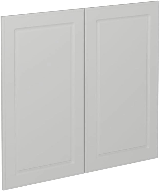 Frontale cucina R-Line, Bianco casa di campagna, 79.2 x 71.3 cm frontale del mobile per mobile sottolavello, adatto per armadi da cucina R-Line per un montaggio semplice