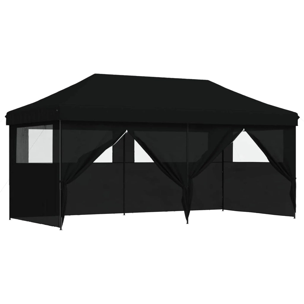 Tenda Party Nero 292 x 580 x 315 cm Tessuto Oxford 42023671