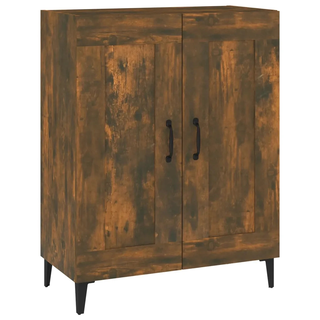 Credenza Rovere Fumo 69,5x34x90 cm in Legno Multistrato cod mxl 18616