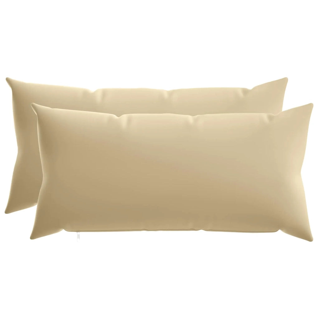Federa 2 pcs HEERLEN Beige 40 x 80 cm Poliestere 910009