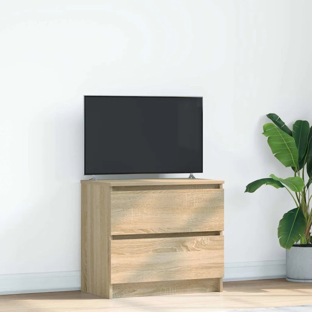 vidaXL Mobile Porta TV Rovere Sonoma 60x35x54 cm in Legno Multistrato