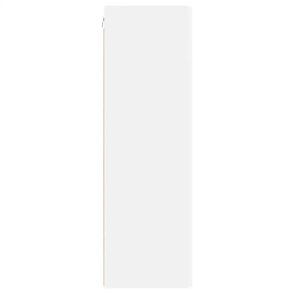 Mobile TV da parete 2 pz-Set di 2 Mobile TV a Muro-Credenza TV Bianco 30 x 31 x 100 cm