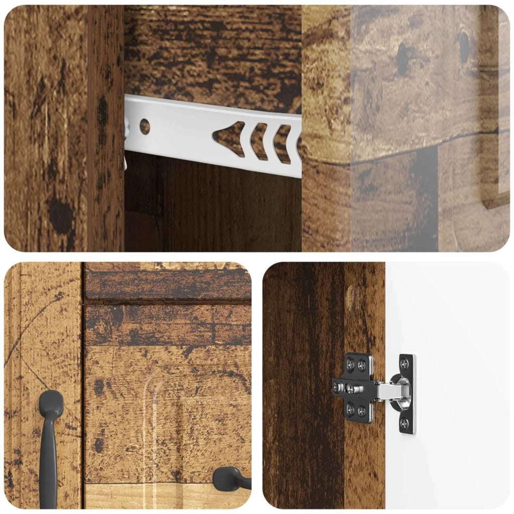 Credenza Legno antico 66 x 34,5 x 87 cm Legno ingegnerizzato