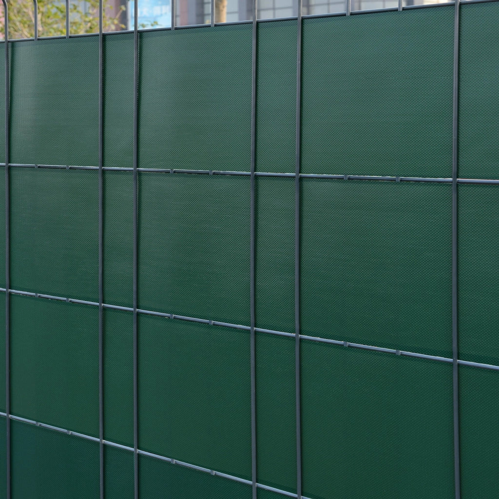 Confezione da 4 strisce di schermatura in PVC 140 m x 19 cm 26,6 m² verde muschio 03_0006602