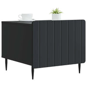 Tavolino da salotto | Tavolino da caff¨¨ | Tavolino da Soggiorno Nero 49 x 50 x 42 cm Legno ingegnerizzato