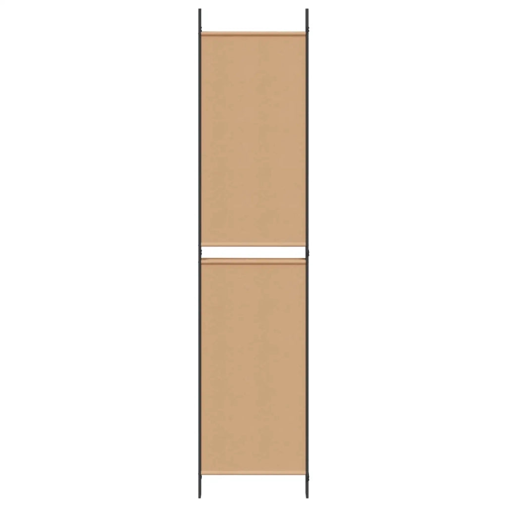 Divisorio Ambienti | Divider per stanze | Paravento a 4 pannelli Beige 200 x 220 cm Tessuto