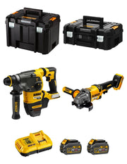 DeWALT Kit FVK271T2-QW 54V/18V (DCH333 + DCG418 + 2 x 6,0 Ah + DCB118 + TSTAK II +  TSTAK VI)