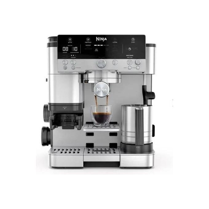 Ninja ES601EU Macchina Caffe' Automatica-Manuale Nero Acciaio Inox
