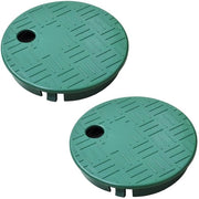 Scatola di ventilazione di alta qualità in plastica - coperchio/sostituzione - sprinkler a rullo - sistema di irrigazione - 25,5 cm - 2 pezzi - scatola di contenimento di accessori
