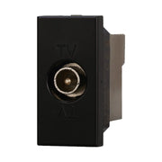 Connettore Presa TV Terminale Maschio Colore Nero Compatibile Con Bticino Axolute