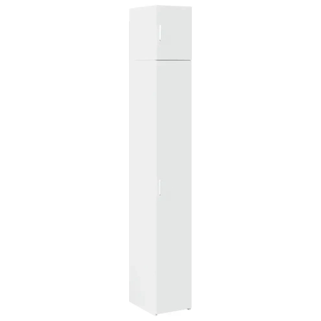 Mobile Sottile Bianco 30x42,5x225 cm in Truciolato CFW3567968