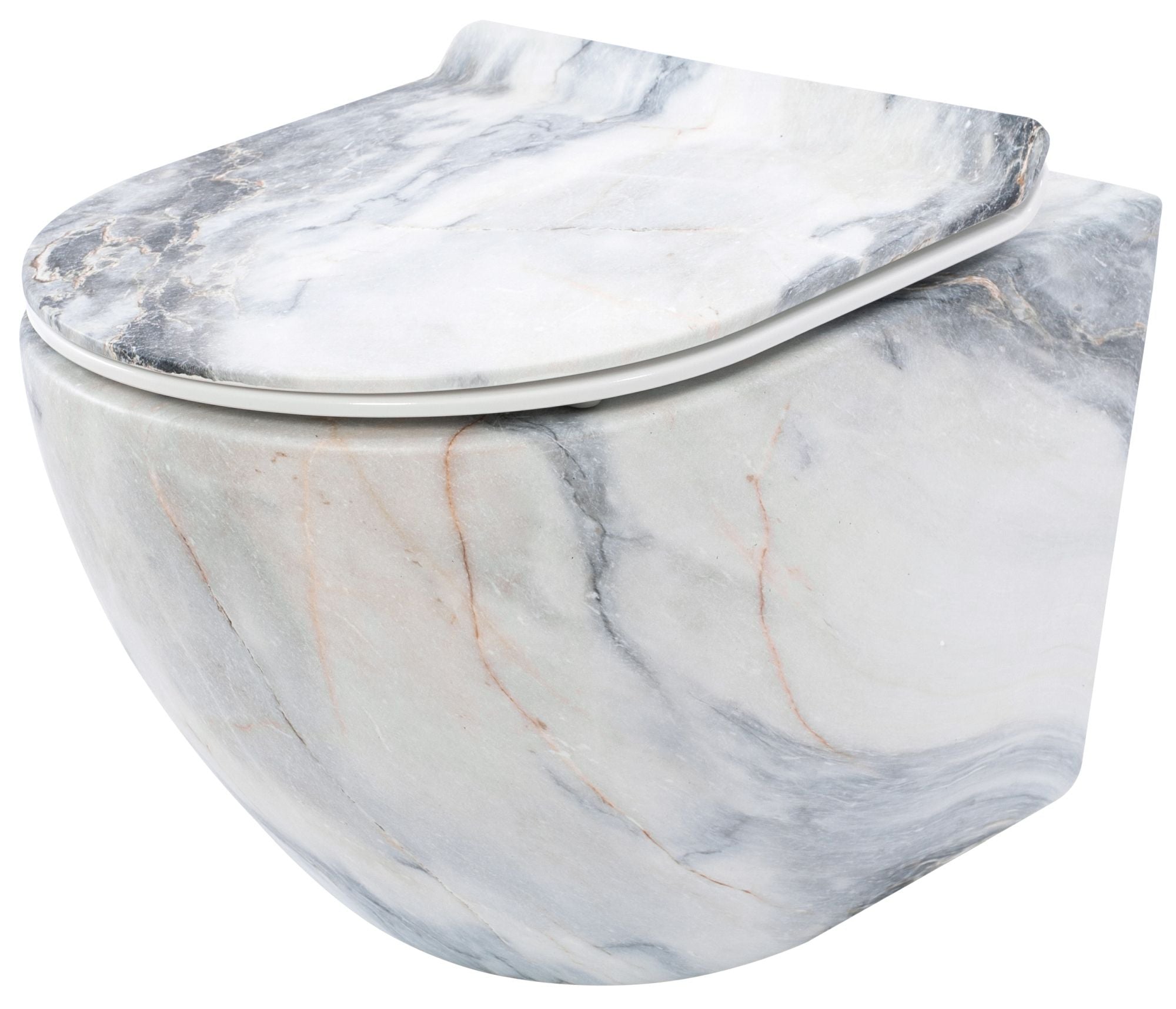 Vaso Wc Sospeso Rea Carlos Slim Granit Matt