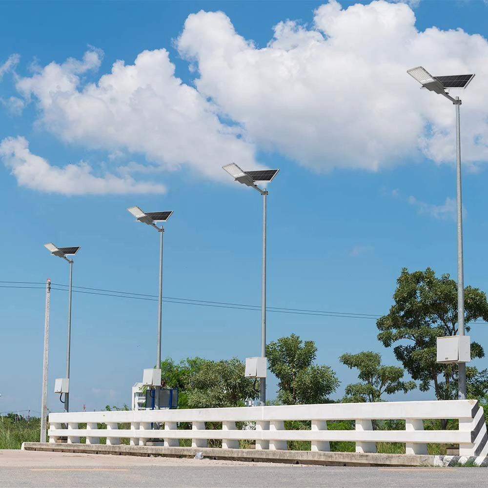 Lampione LED solare V-TAC 70W IP65 3500lm 6500K telecom