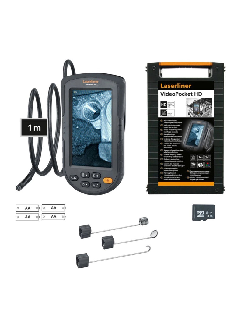 Telecamera di ispezione LASERLINER 082.262A - VideoPocket HD