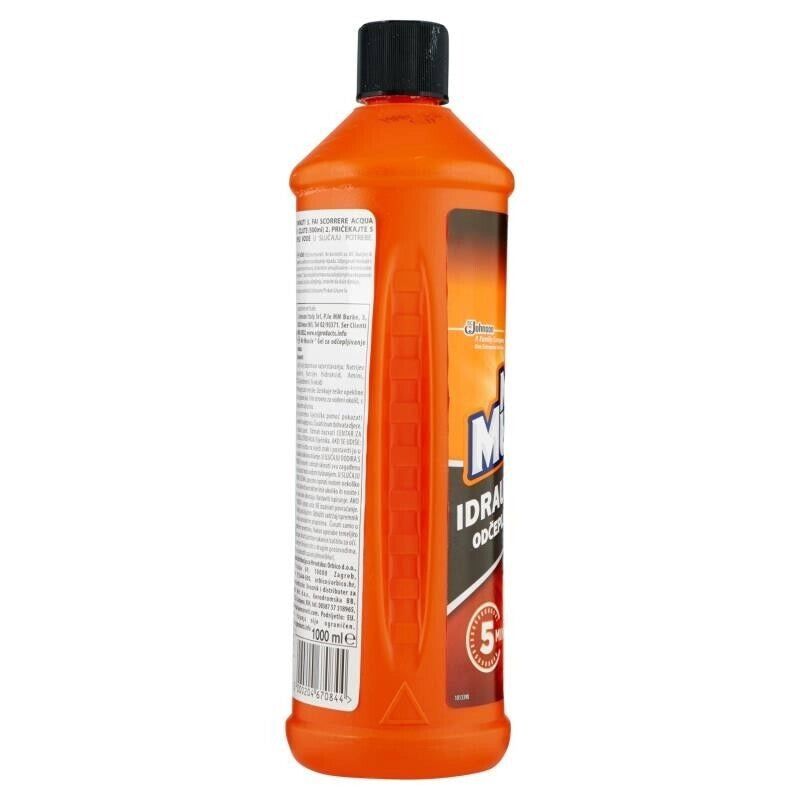 MISTER MUSCOLO DISGORGANTE IDRAULICO GEL 2 X 1 LT