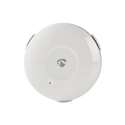 Rivelatore d'acqua intelligente rotondo connesso via Wi-Fi con allarme da 50dB Bianco Nedis