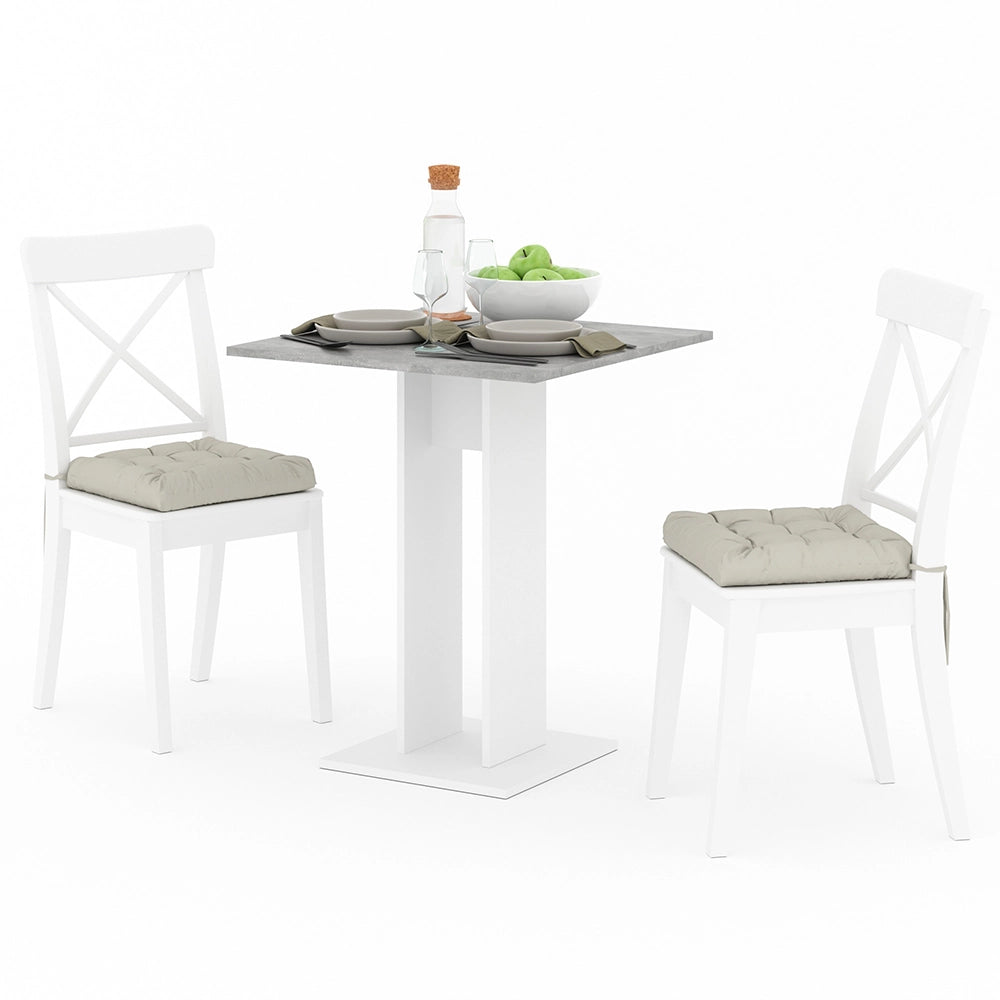 Vicco Tavolo da pranzo Calcestruzzo 65 x 65 cm