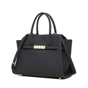 Borsa a tracolla da donna in vera pelle, colore nero.