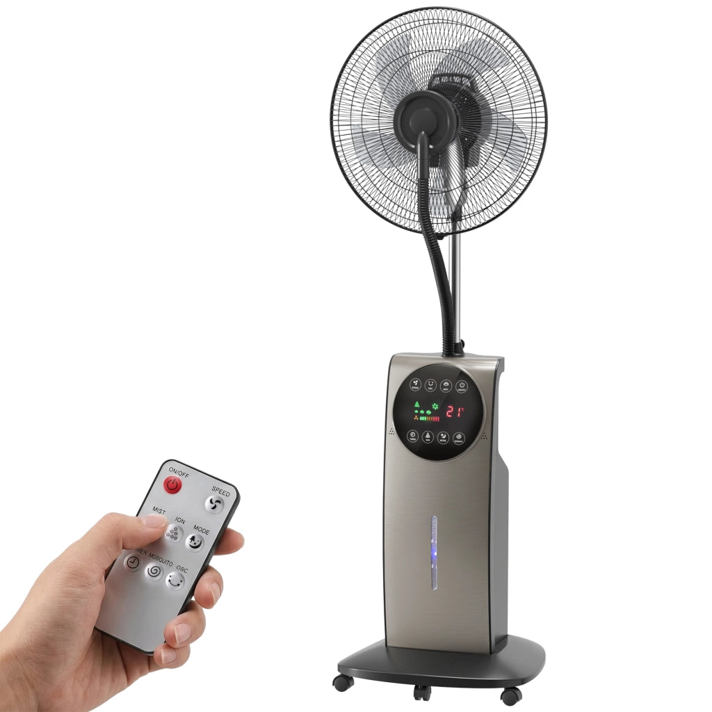 Ventilatore Nebbia con Telecomando ¨C zephmum ¨C Grigio