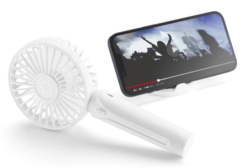 Cellularline ventilatore mini breezy Bianco per climatizzazione portatile e uso domestico