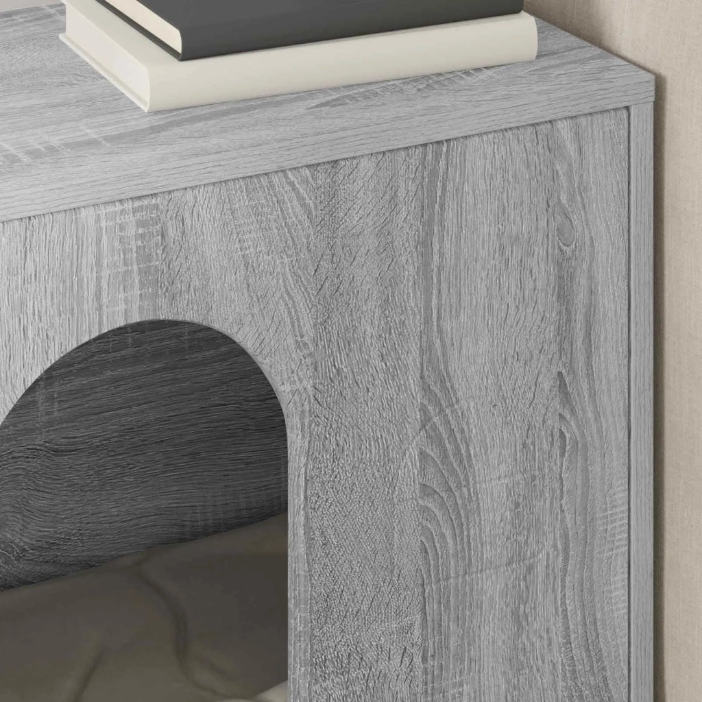 Casa per Gatti Grigio Sonoma 51 x 30 x 52 cm 8000668