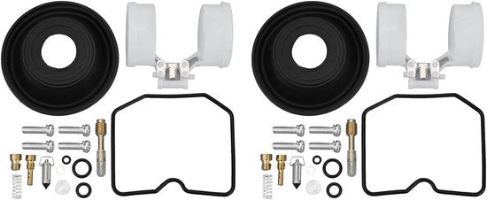2 Set di Riparazione Carburatori Adatti a Kawasaki Vulcan 500/EN500 1991-1995