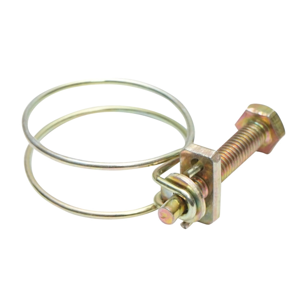 Fascetta stringicavo 28-32mm con vite M8x40mm per tubo flessibile Breckner Germany