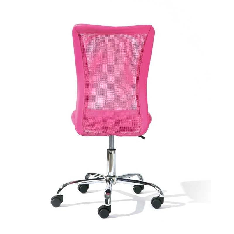 Sedia ufficio Fuxia Inter Link con ruote regolabile in altezza Dim. 43x56x88-98h
