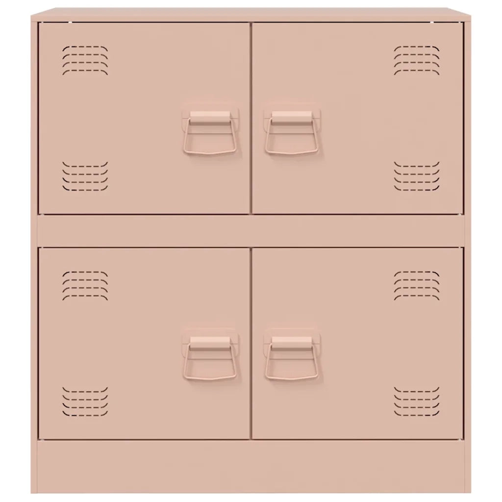 Credenza Rosa 67x39x73 cm in Acciaio