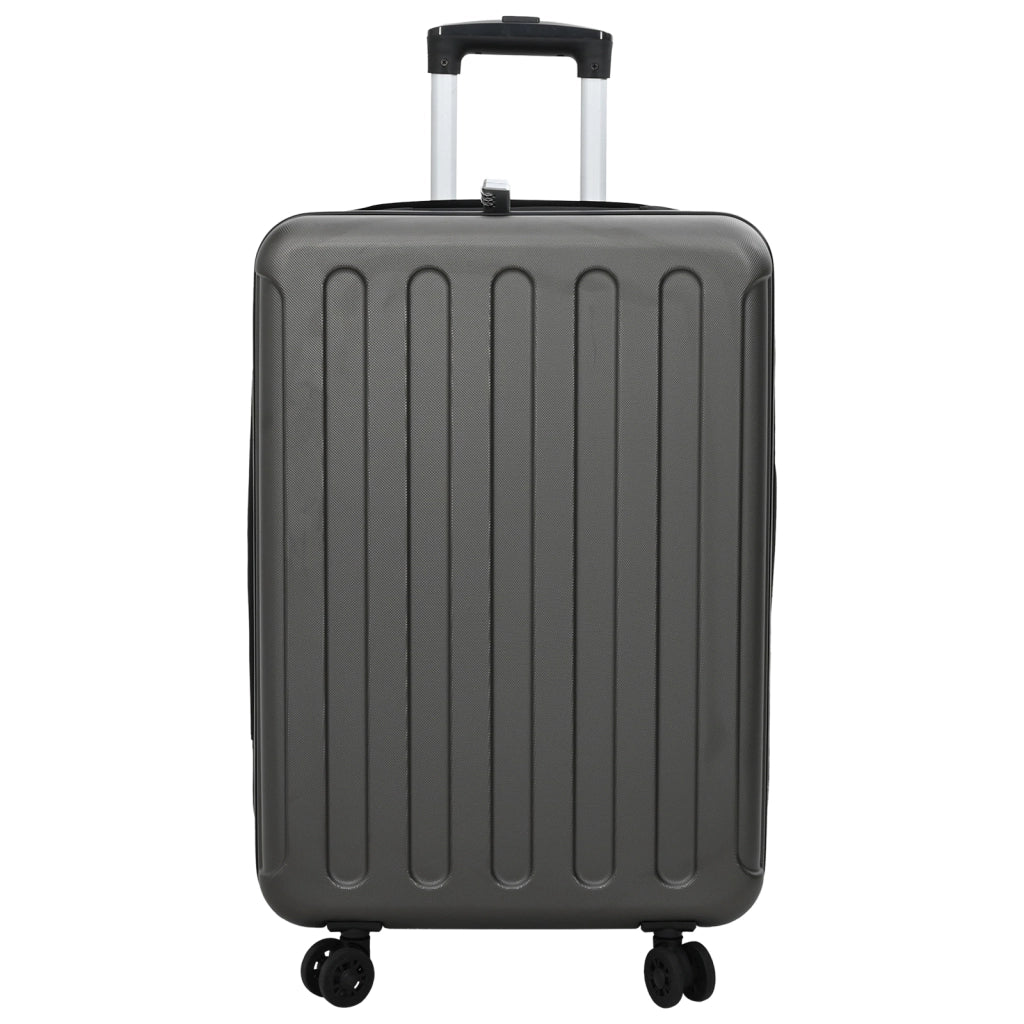 Valigia Pieghevole Scocca Rigida 24'' Grigio Scuro 43x27x66 cm ABS