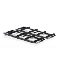 Prolunghe per rampe di carico 2x400kg Estensioni per rampa carrabile auto 650x195mm Acciaio