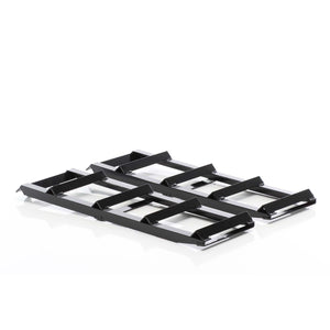 Prolunghe per rampe di carico 2x400kg Estensioni per rampa carrabile auto 650x195mm Acciaio