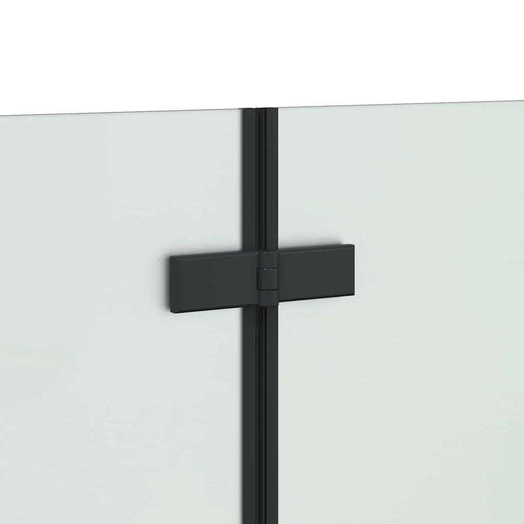 Involucro Doccia Nero 120 x 68 x 130 cm Vetro ESG e Alluminio 42018547