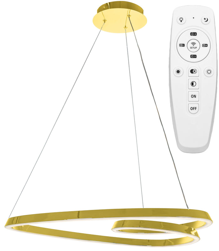 Lampada Led App7797-cp Gold + Telecomando