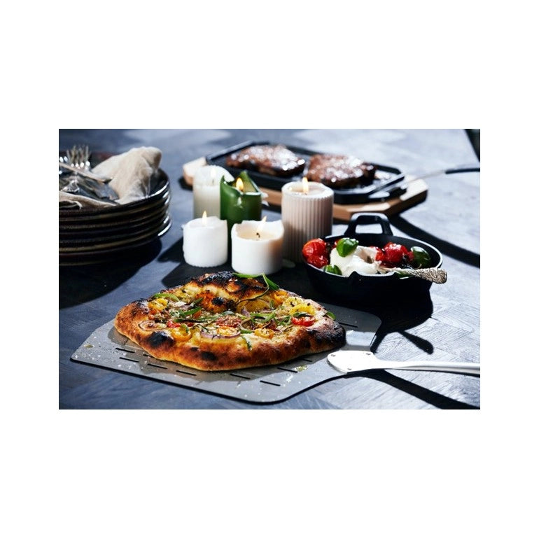 Pala per pizza perforata, 40 x 35 cm, in acciaio INOX COZZE by Ezooza