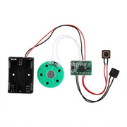 Pannello di controllo per DIY con modulo di registrazione 60 secondi - Carta di auguri con descrizione - Modulo di musica per DIY - Carta di auguri vocale - Cavo di estensione 10 cm - Altoparlanti con buona qualità del suono - Modulo di audio