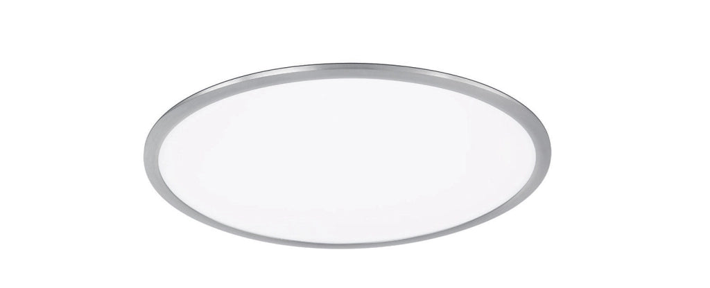 Plafoniera da Interno a LED in Metallo Nichel Opaco