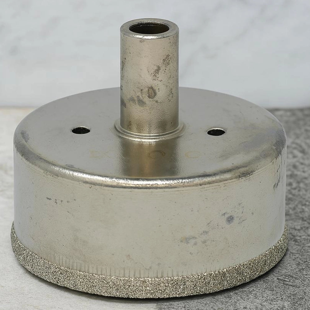 Foretto diamantato ad umido trapano avvitatore attacco a stelo diametro 10mm *** misura 8 mm, confezione 1