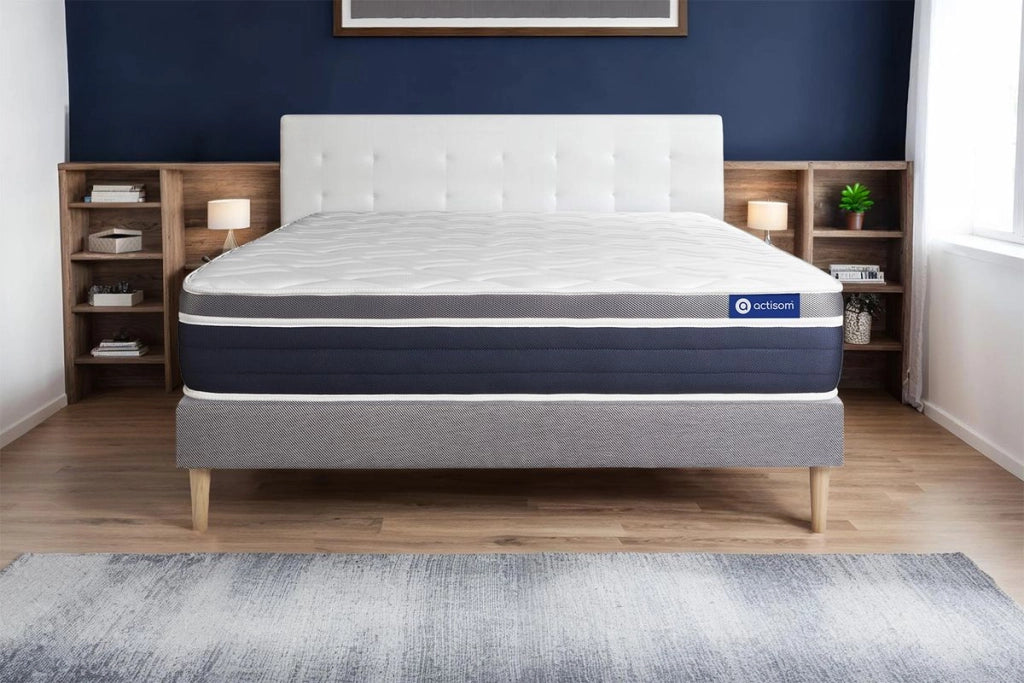 Kit rete e materasso matrimoniale Actimemo confort 150x190cm - Spessore : 26cm- memory foam - Moderatamente rigido
