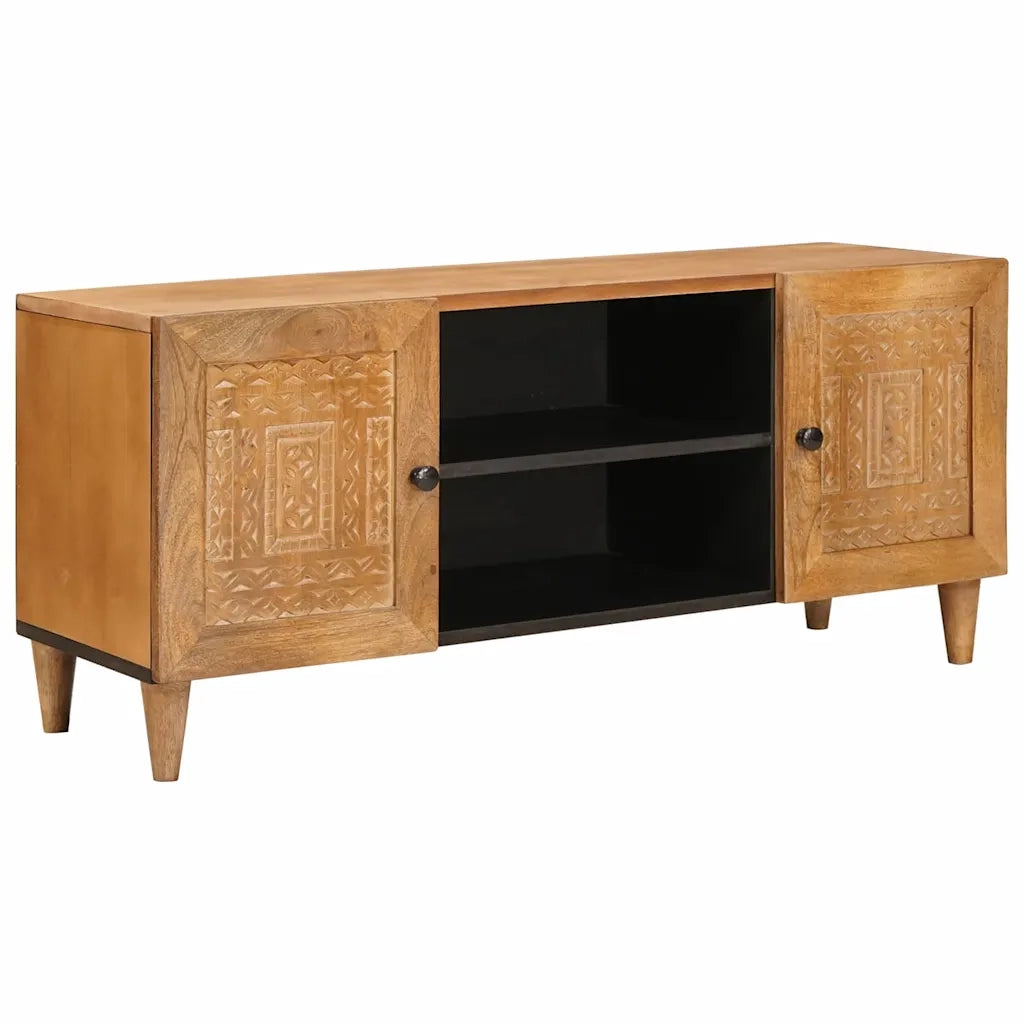 vidaXL Mobile TV con lo scaffale Marrone chiaro 105 x 33 x 46 cm
