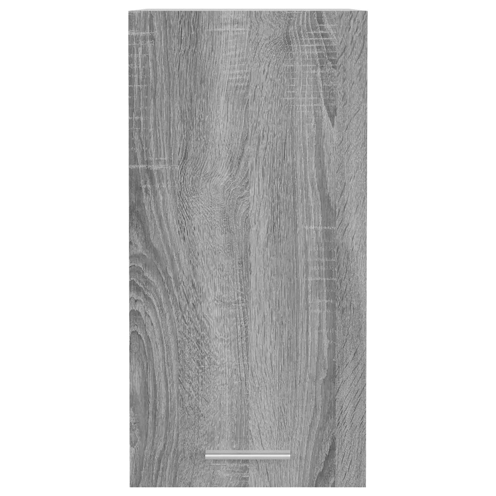 Mobile Pensile Grigio Sonoma 29,5x31x60 cm in Legno Multistrato cod mxl 78582