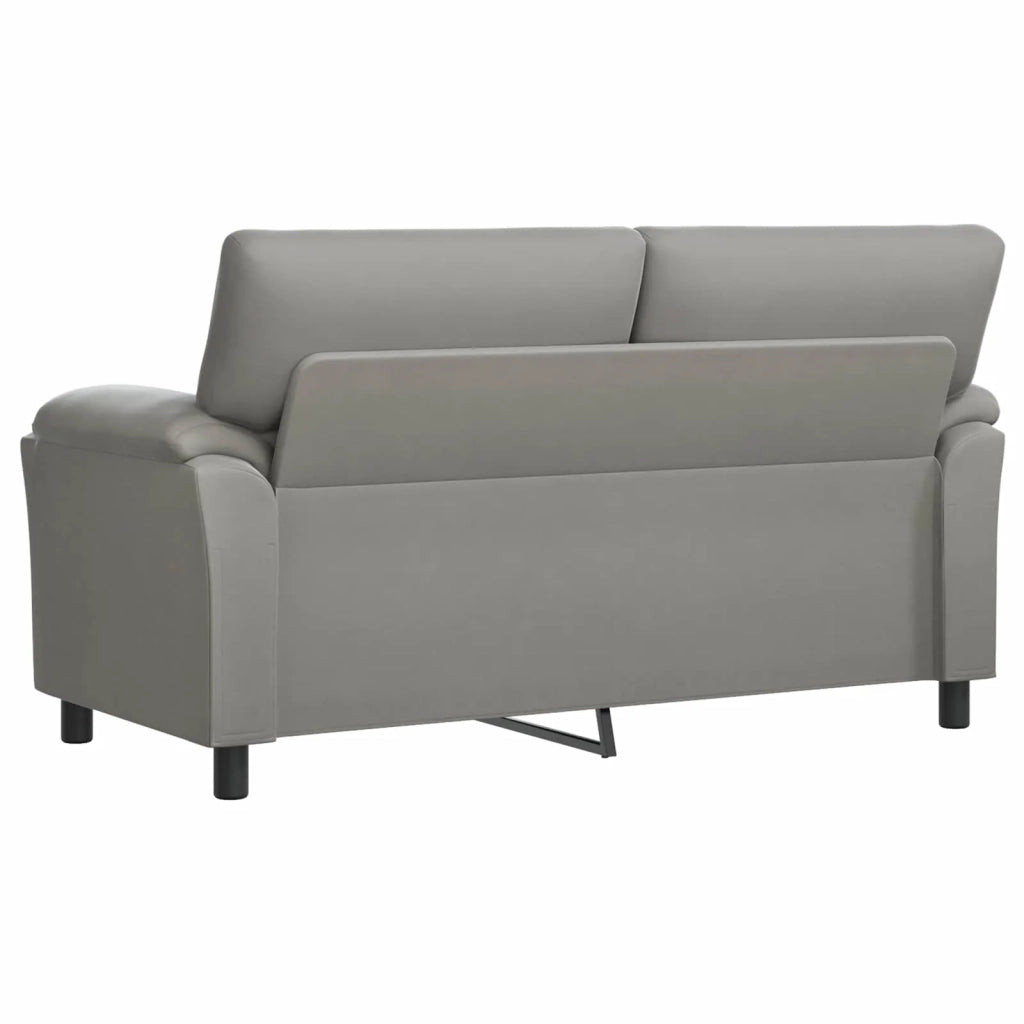 Divano Grigio Chiaro 174 x 85 x 93 cm Velluto 42040835